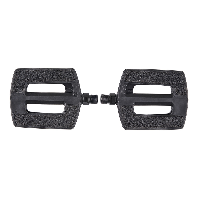 Coppia Pedali City/Trekking Antiscivolo Nylon Nero