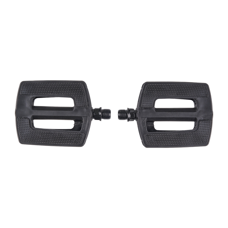Coppia Pedali City/Trekking Antiscivolo Nylon Nero