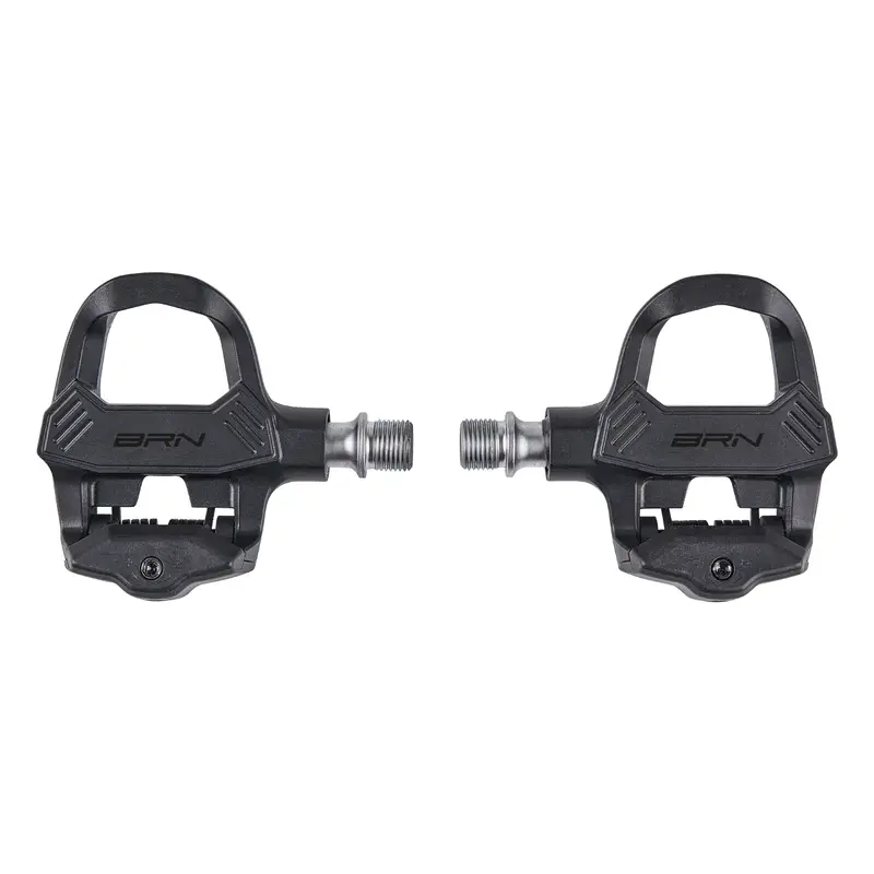 Coppia Pedali Strada Nylon Tacchette 4.5 Gradi Nero - image