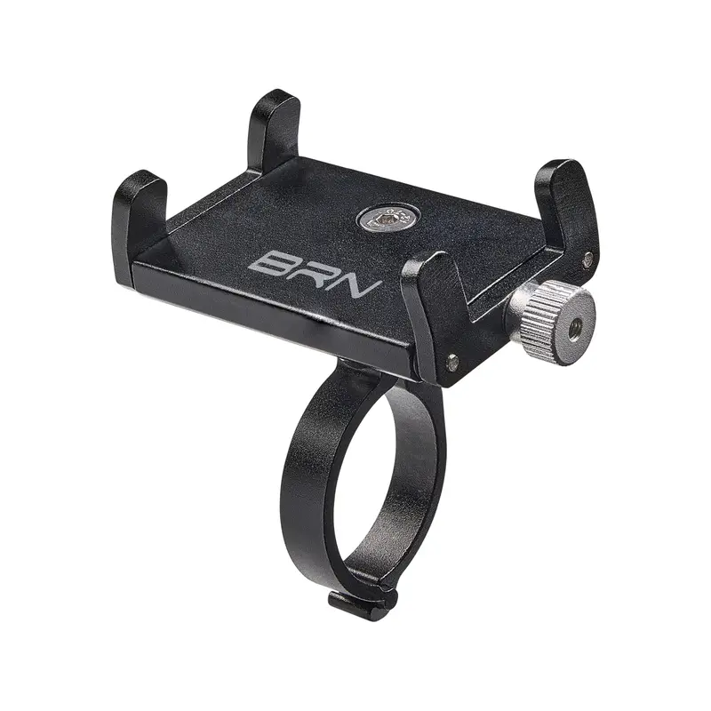 Porta Smartphone Regolabile In Alluminio Nero Taglia L - image