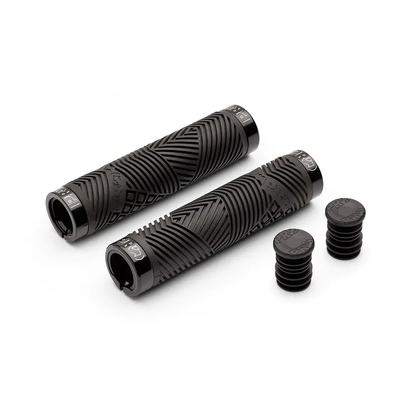 Coppia Manopole MTB SlickRock Team Nero 32mm x 145mm Lock On - image