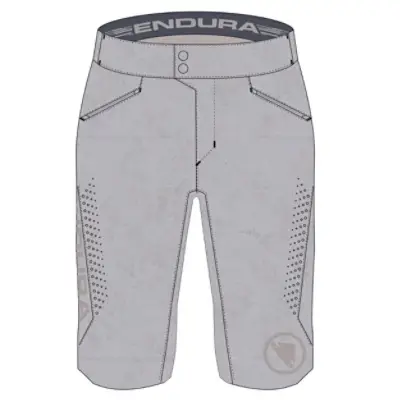 Pantalones Cortos de MTB Singletrack Lite Titanium Talla XL - image