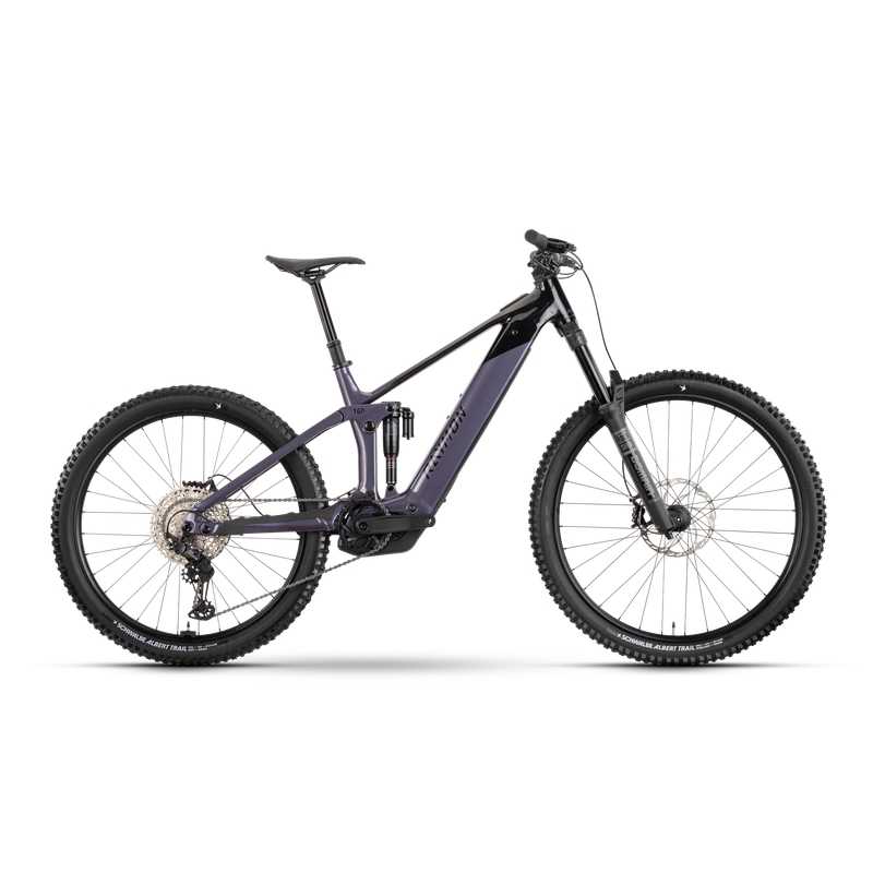 Vamok Pro 29/27.5'' 12v 160mm 800Wh Bosch Performance Line CX Smoke Lavander/Black 2027 Taglia S