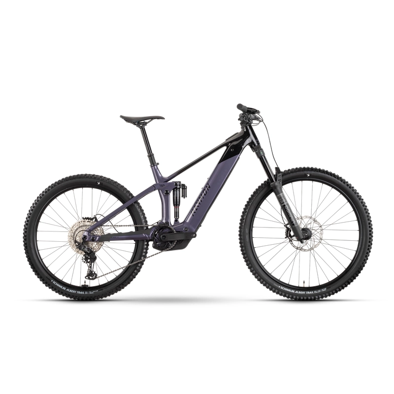 Vamok Pro 29/27.5'' 12v 160mm 800Wh Bosch Performance Line CX Smoke Lavander/Black 2027 Taglia M - image