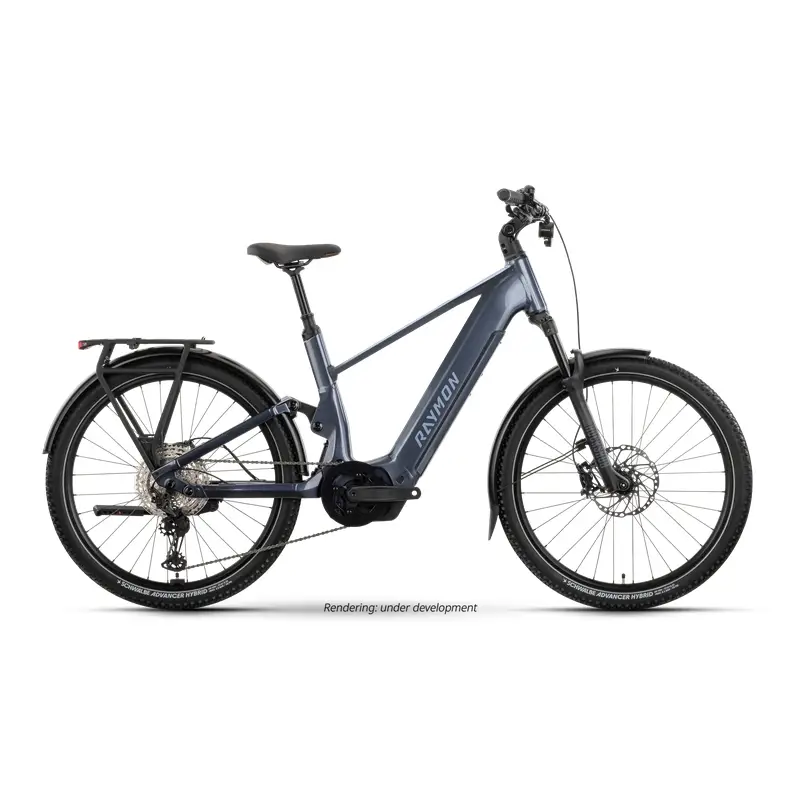 Tavano Ultra Diamond 27,5'' 12v 120mm 800Wh Bosch Performance Line CX Bleu Fumée 2026 Taille L - image