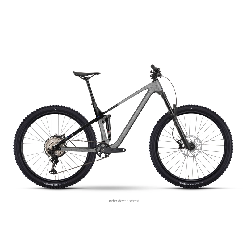 Rokua AM Comp 29'' 12v 150mm Grey Marble/Black 2027 Taglia S - image