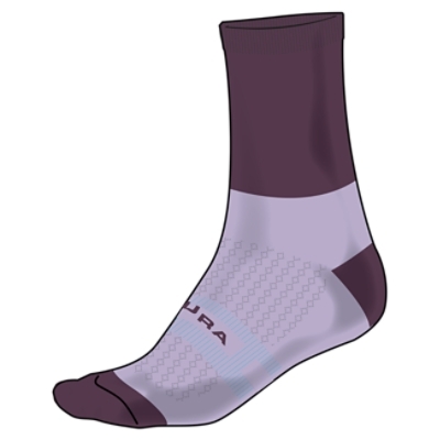 Winter Damensocken Baabaa Merino Black cherry Einheitsgröße