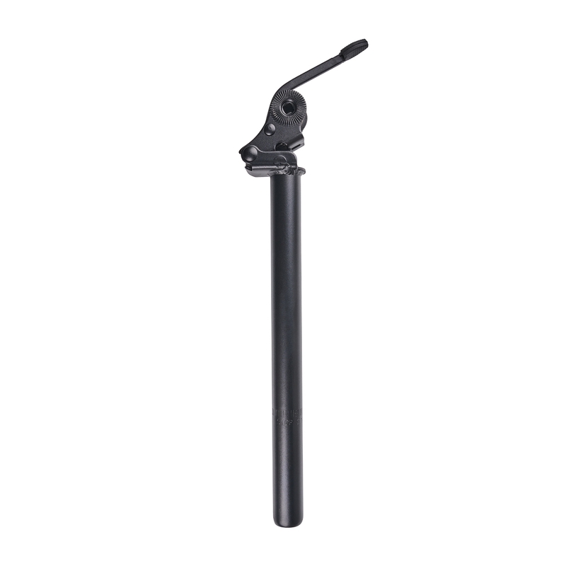 Reggisella Ammortizzato Per Fat Bike Con Leva 310mm 27.2mm Nero