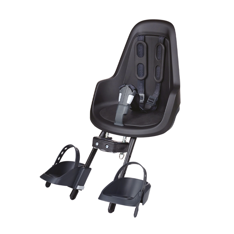Seggiolino Anteriore Mini One Con Attacco Al Piantone 15kg 9 Mesi - 3 Anni Nero