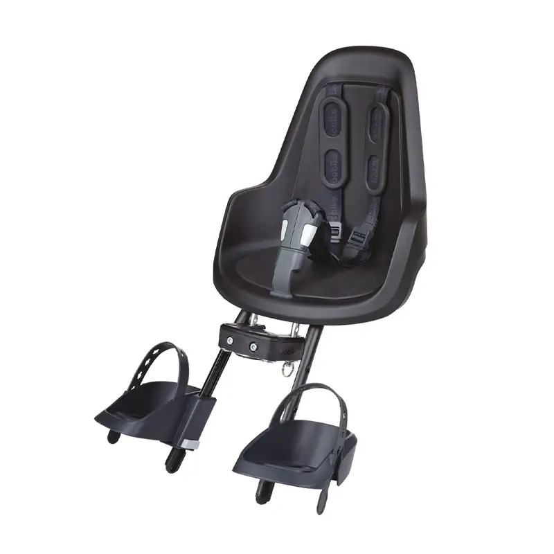 Seggiolino Anteriore Mini One Con Attacco Al Piantone 15kg 9 Mesi - 3 Anni Nero - image