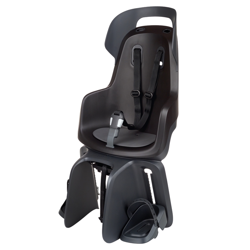 Seggiolino Posteriore Go Mik Con Attacco Al Portapacchi 22kg 9 Mesi - 6 Anni Nero
