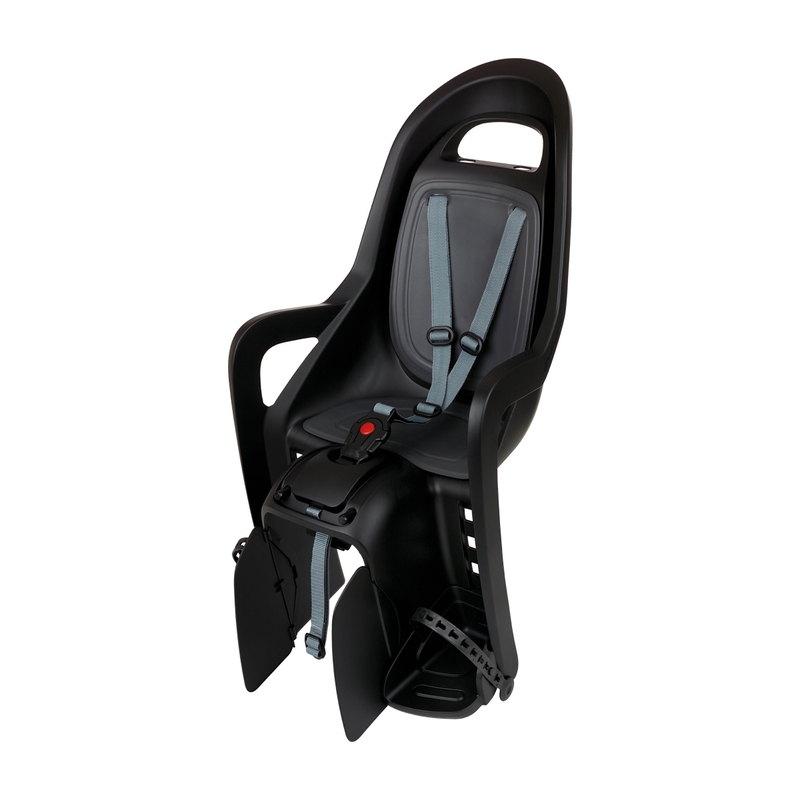 Seggiolino Posteriore Groovy Con Attacco Al Portapacchi Mik-HD 22kg Nero