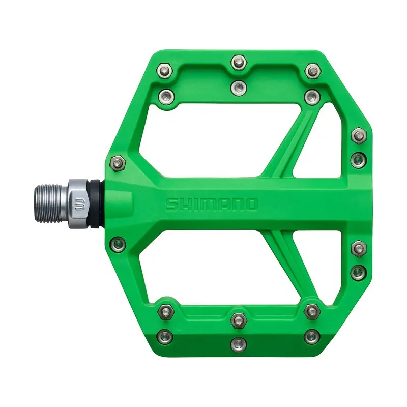 Coppia Pedali Flat PD-GR400 Verde #3