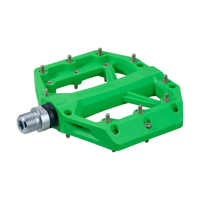 Coppia Pedali Flat PD-GR400 Verde #4