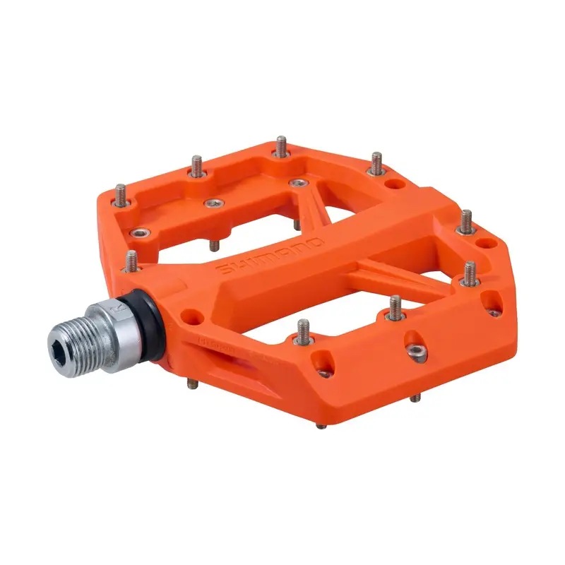 Coppia Pedali Flat PD-GR400 Arancione #4