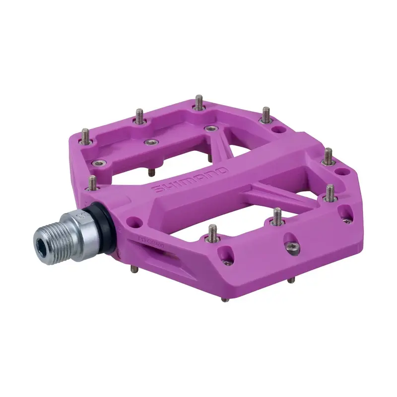 Coppia Pedali Flat PD-GR400 Porpora #4