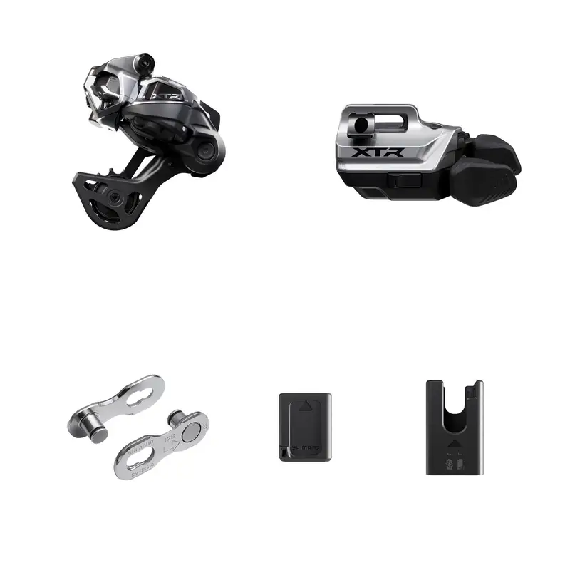Kit Upgrade deragliatore posteriore Deore XTR Di2 RD-M9250-UPGKIT Gabbia Media Comando I-SPEC EV - image