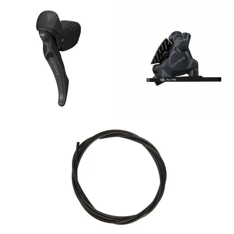 Freno a disco idraulico Anteriore GRX BR-RX410-KT + BL-RX610 - image