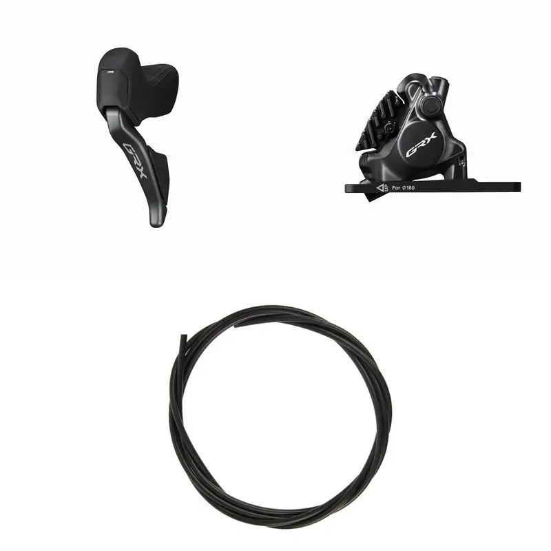 Freno a disco idraulico anteriore GRX BR-RX820-KT + ST-RX825 - image