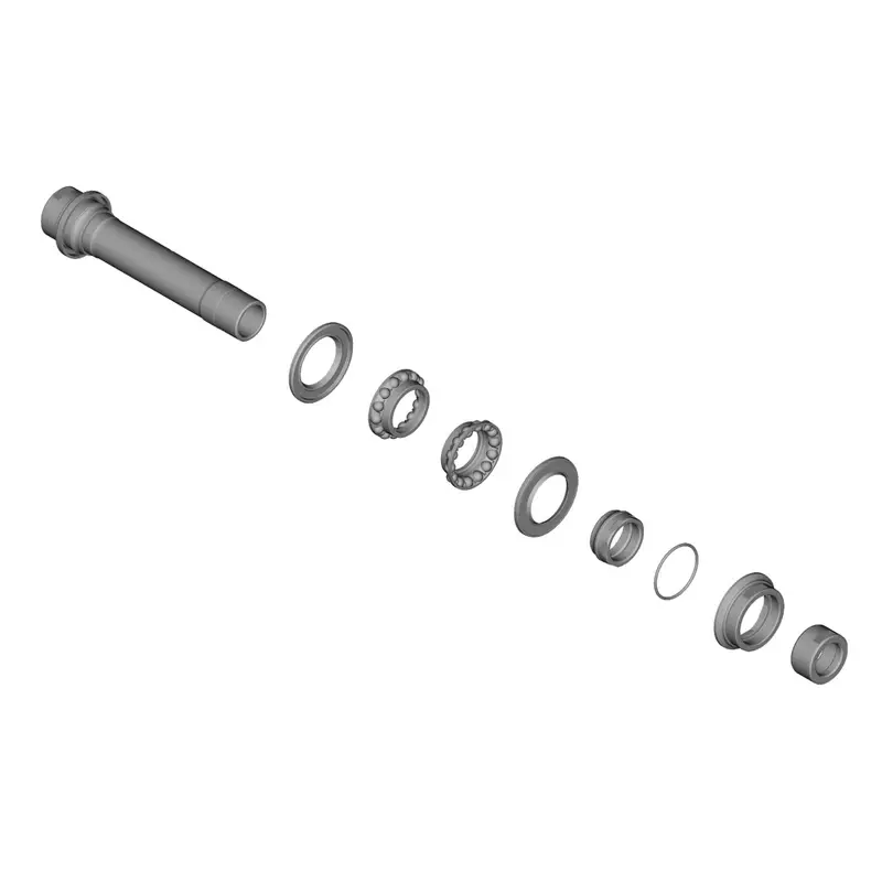 Asse mozzo completo WH-RS710-C32-TL-F - image