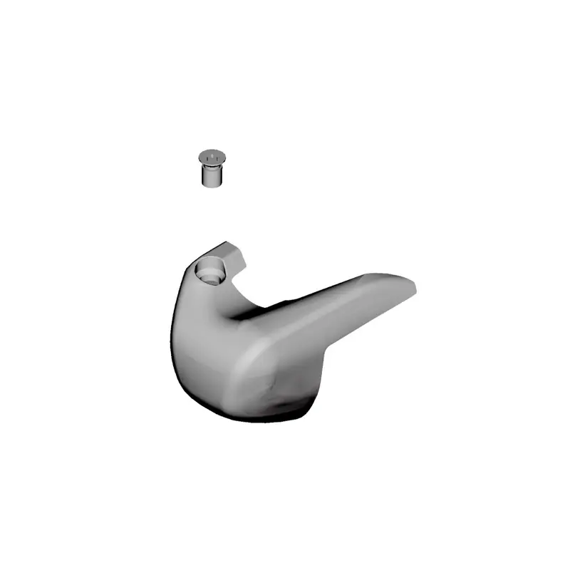 Targhetta sinistra e vite di fissaggio ST-RX610 - image