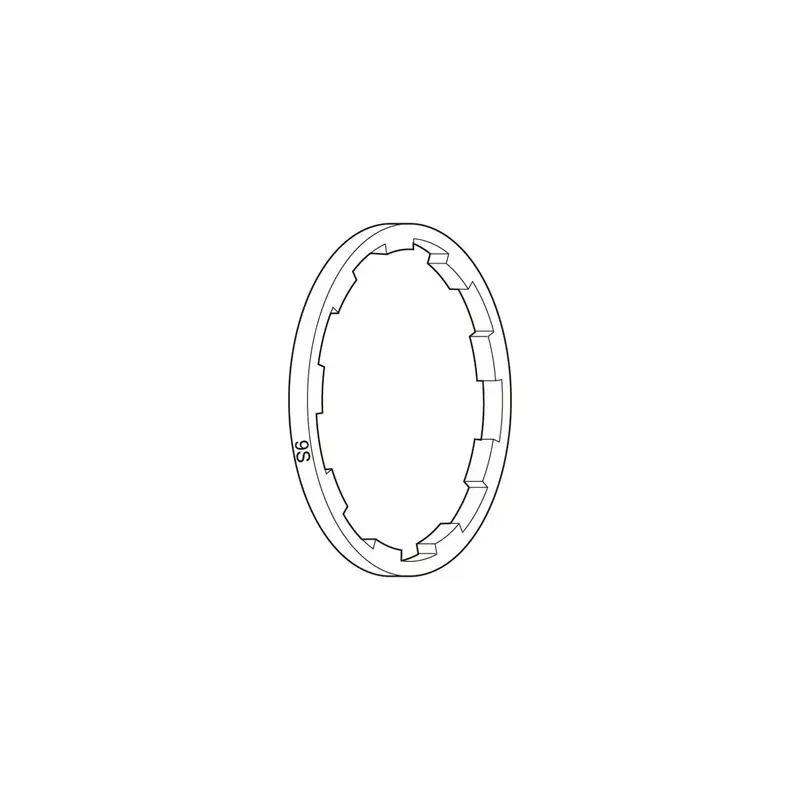 Distanziale pignone 2,56 mm CS-7700 #1