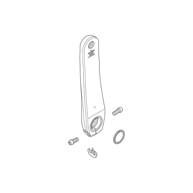 Pedivella Sinistra 175mm FC-9000 #1