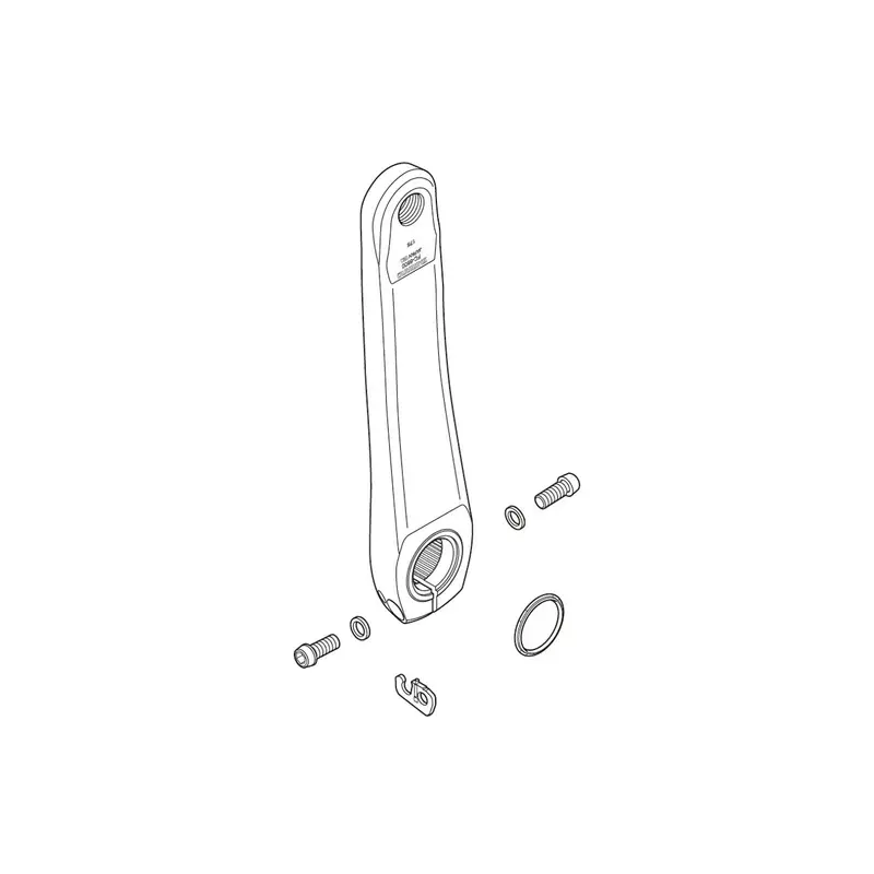 Pedivella Sinistra 175mm FC-6800 #1