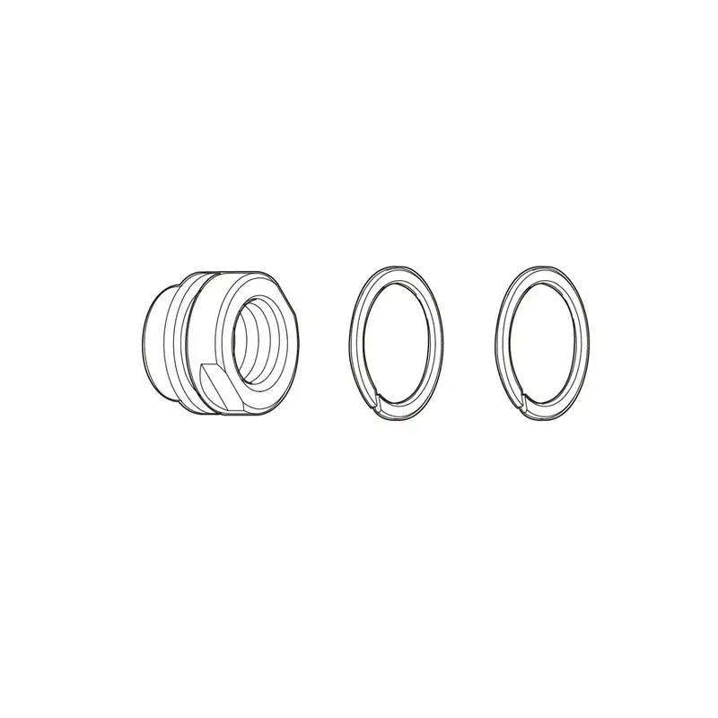 Cono M10 x 10,4 e guarnizioni ad anello HB-M495 #1