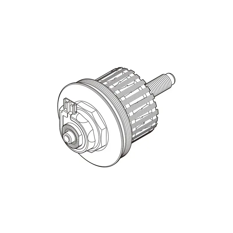 Unità interna mozzo lunghezza asse 108mm nero DH-3D37-QR #1
