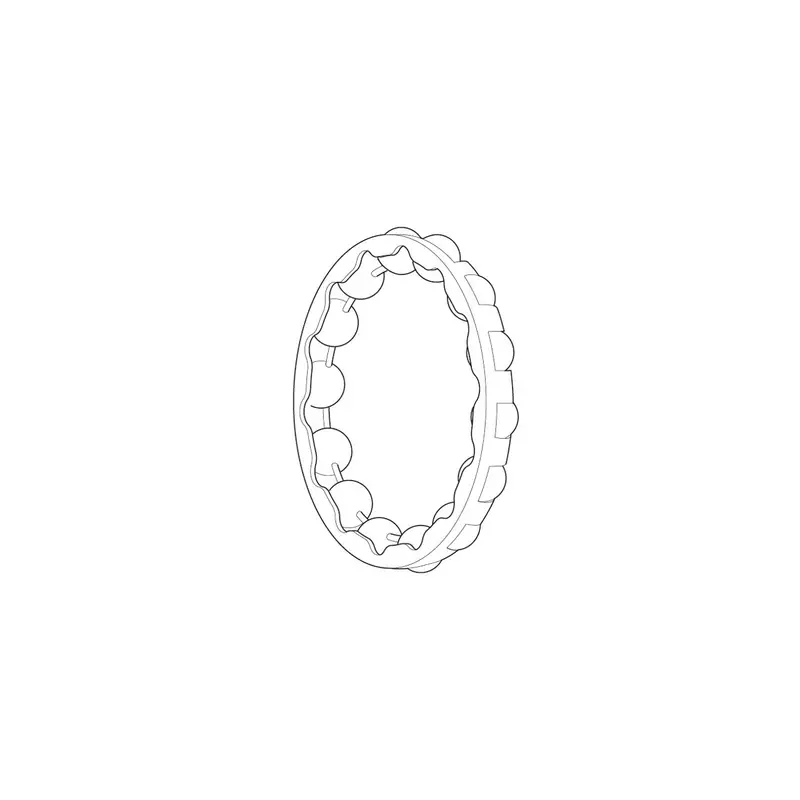 Gabbia portasfere L 3/16