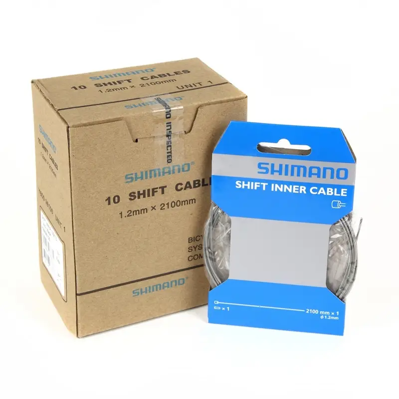 Cavo cambio acciaio diametro 1,2mm x 2100mm confezione da 10 #2