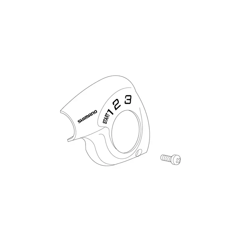 Copertura indicatore e vite di fissaggio M2,5 x 7 SL-3S35-E - image