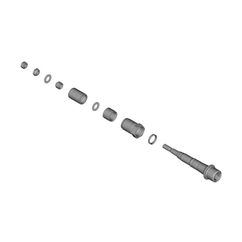 Gruppo asse pedale Destro / B.C.9/16