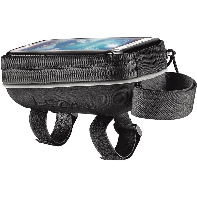Energy Caddy Top-Tube Smartphone Handlebar Bag Black - image