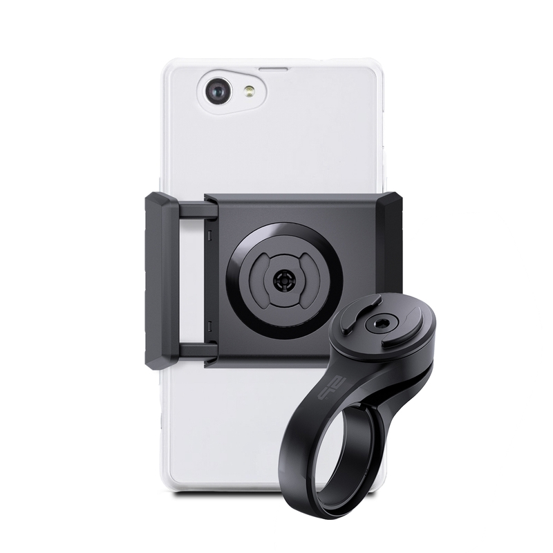 Bundle Lange Universal-Smartphone-Klemme 70-85mm + Kurzer Lenkerhalter