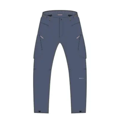 Pantalones Largos MTB Sultrac Adventure Mujer Indigo Rock Talla XS - image