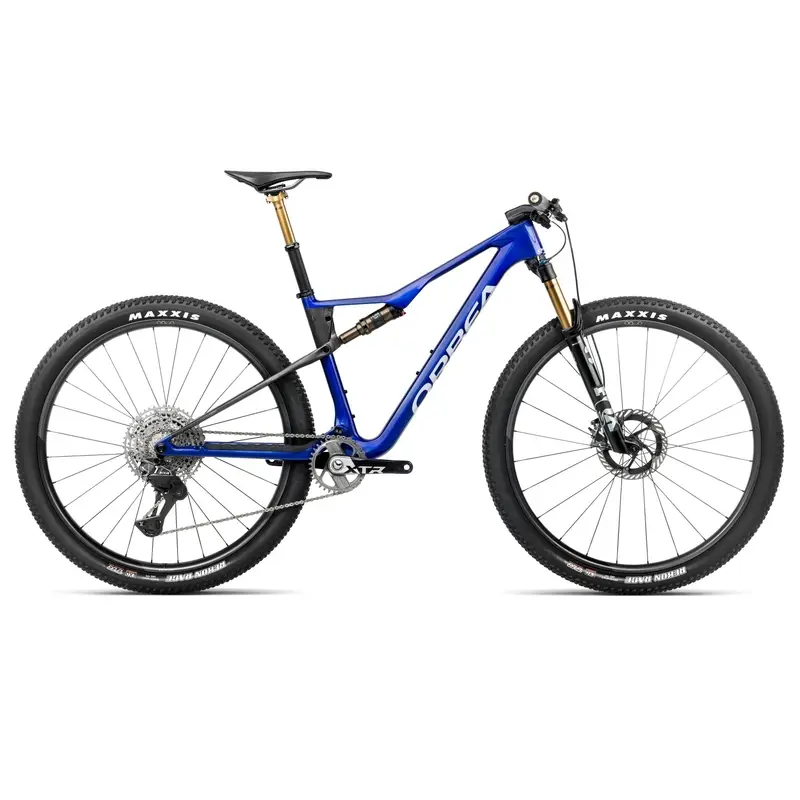 OIZ M-Team Factory 29 '' 12V 120mm Blue Cobalt/Carbon Raw 2026 Tamanho S - image