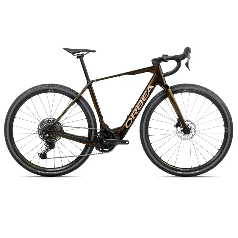 DENNA M40 28'' 11v 420Wh Shimano EP801 Caramel Carbon View/Metallic Gold 2026 Taglia XXL - image