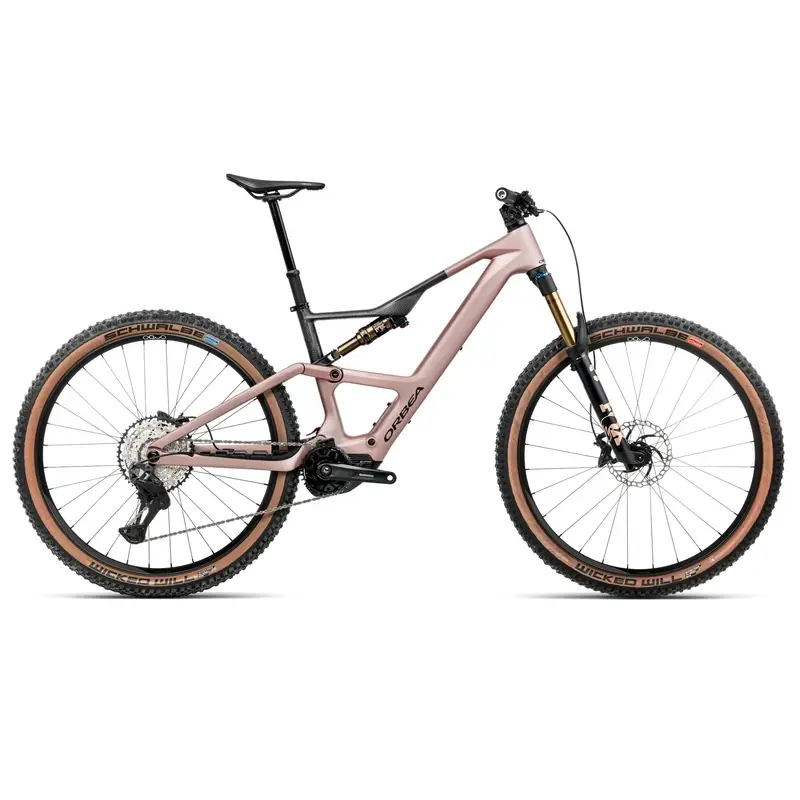 Rise SL M10 29 '' 12v 140mm 630Wh Shimano EP801 Desert Rose/Carbon Raw 2026 Size S - image