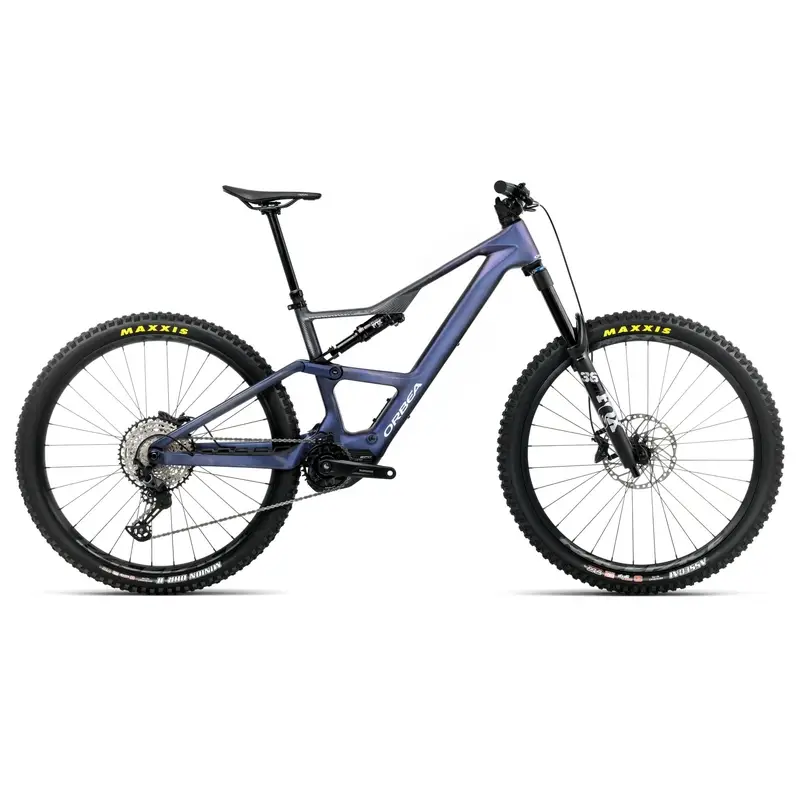 Rise Lt M20 29 '' 12v 160mm 420Wh Shimano EP801 Tanzanite Carbon View/Carbon Raw 2026 Size S - image