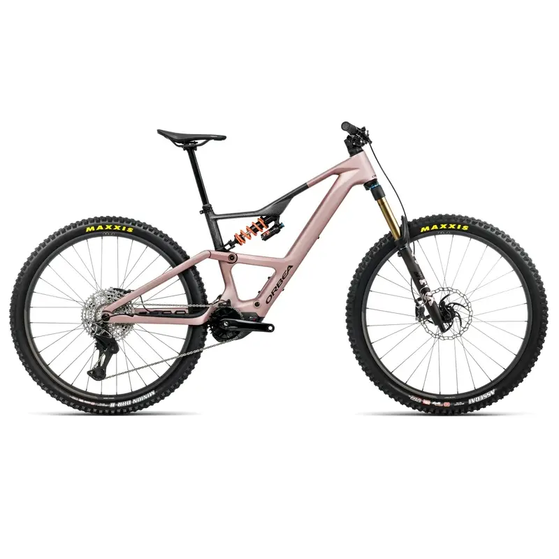 Rise Lt M-Team 29 '' 12v 160mm 420Wh Shimano EP801 Desert Rose/Carbon Raw 2026 Size S - image