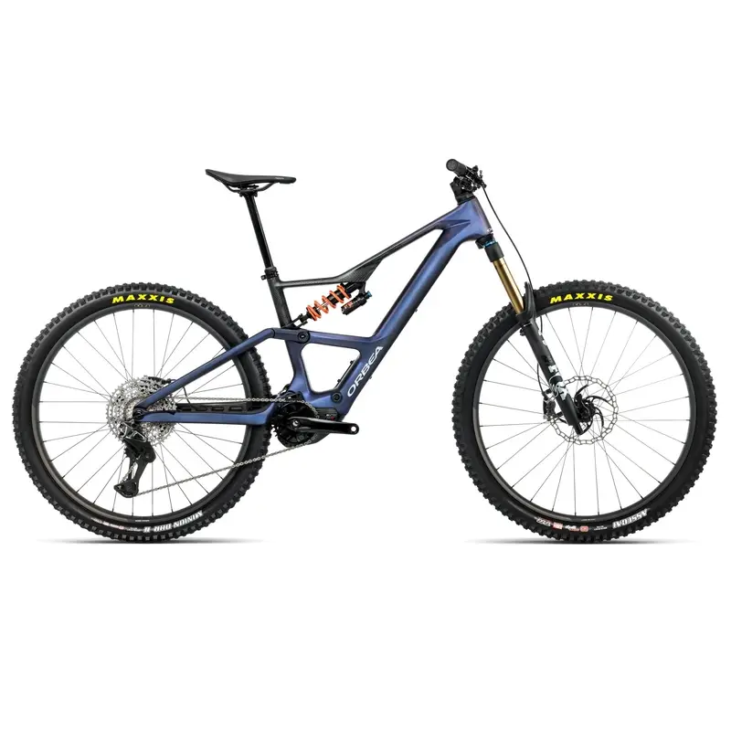 Rise Lt M-Team 29 '' 12v 160mm 630Wh Shimano EP801 Tanzanite Carbon View/Carbon Raw 2026 Size S - image