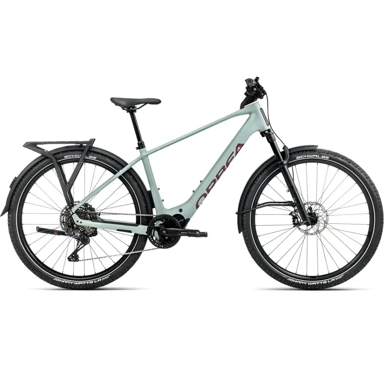 KEMEN ADV 10 28'' 11v 100mm 630Wh Shimano EP600 Blue Stone/Burgundy 2026 Taglia M - image