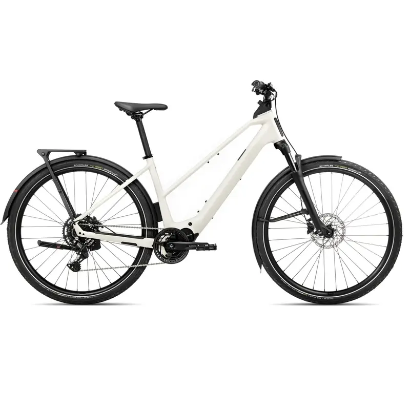 KEMEN TOUR 30 MID 28'' 9v 80mm 540Wh Shimano EP600 Ivory White 2026 Taglia S - image