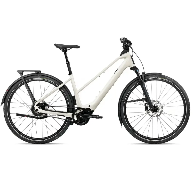 KEMEN TOUR 10 MID 28'' 1v 80mm 630Wh Shimano EP600 Ivory White 2026 Taglia M - image
