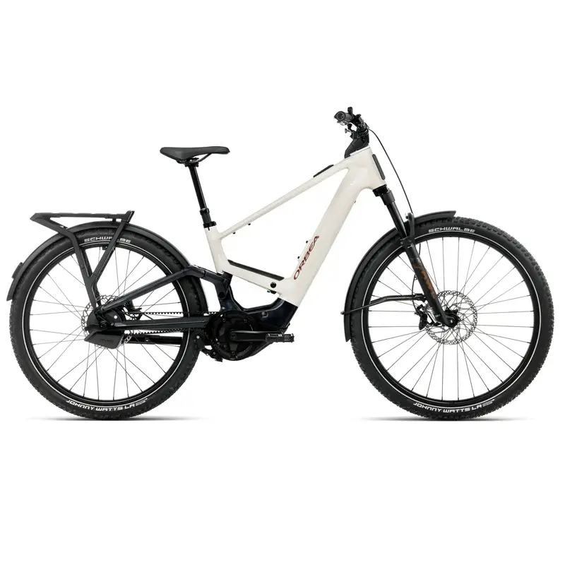 Muga 10 28 '' 1V 120 mm 750wh Línea de rendimiento Bosch CX Ifvory White/Negro 2026 Tamaño s - image