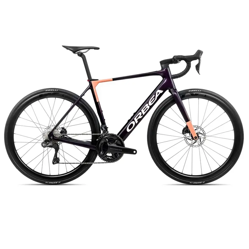 Ganhe M20i 28 '' 12V 353WH Mahle x20 Fantasy Purple Carbon/Orange Cloud 2026 Tamanho XS - image