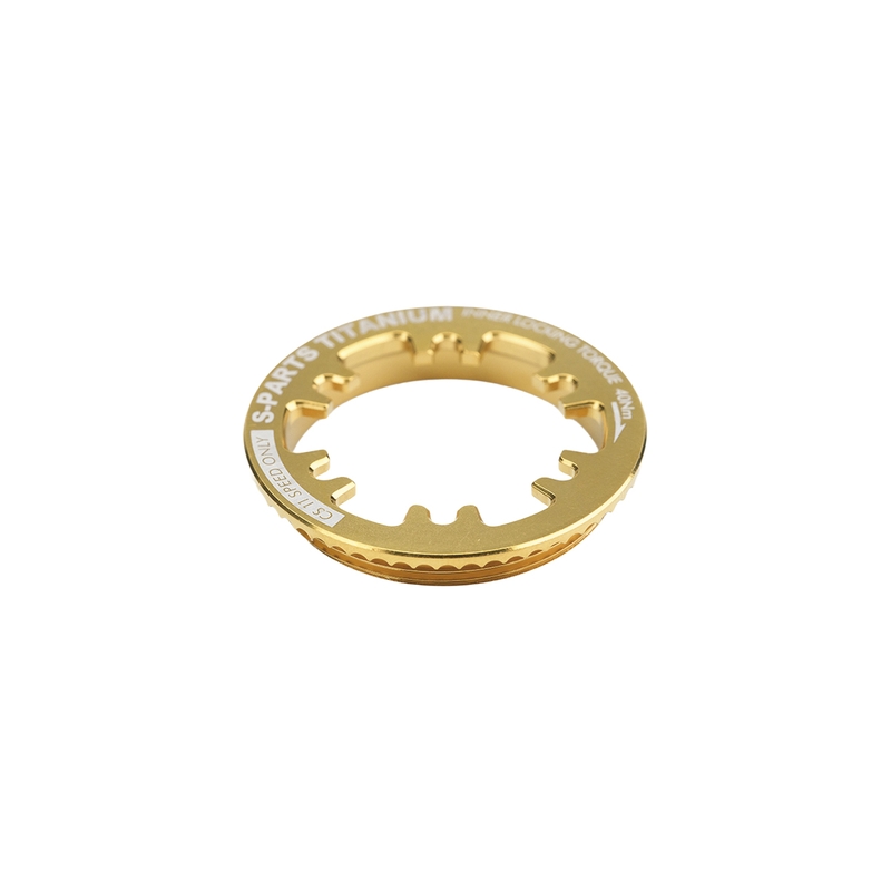 Ghiera Di Chiusura Cassetta Shimano 12v In Titanio Oro