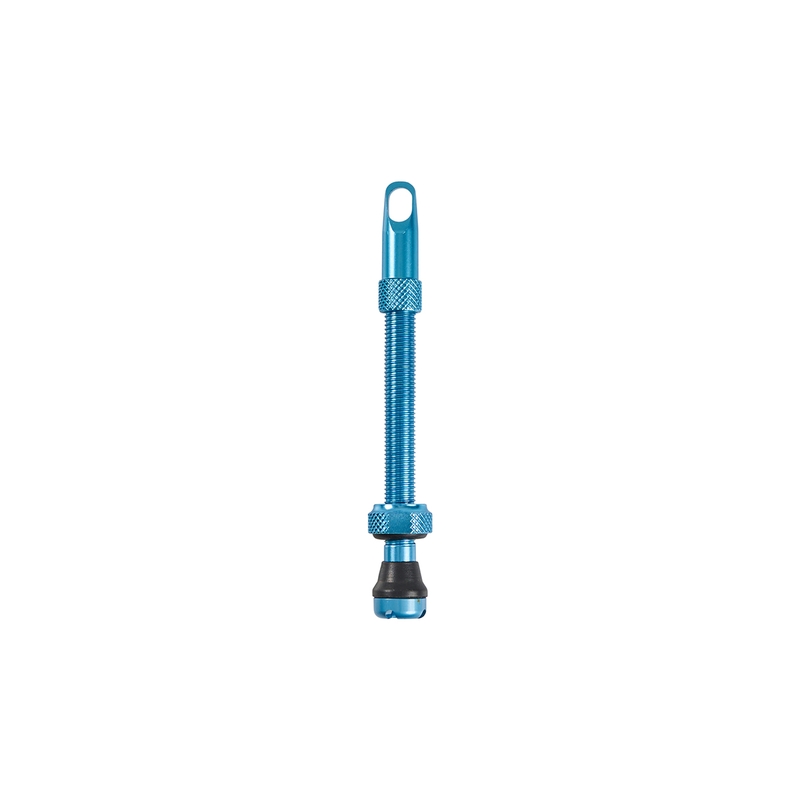 Válvula Tubeless de Aluminio 80mm Azul